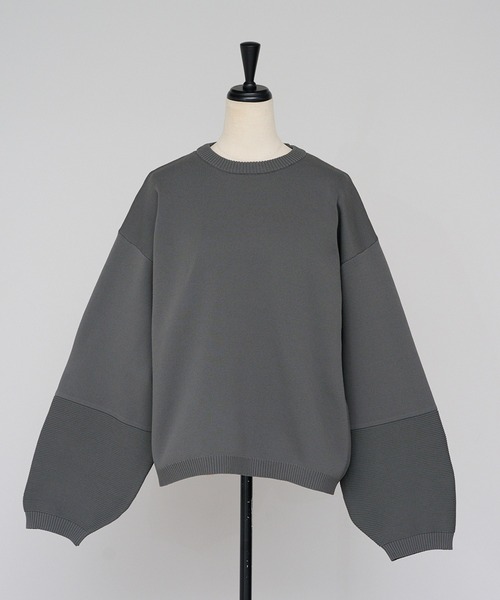 Bonjour Sagan（ボンジュールサガン） ニット セーター 編地切替え