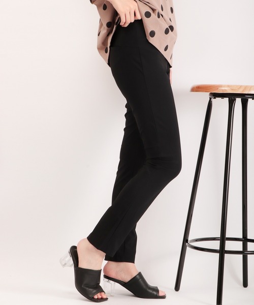 「Anna Nicola」 イージーパンツ M ライトベージュ レディース_画像2