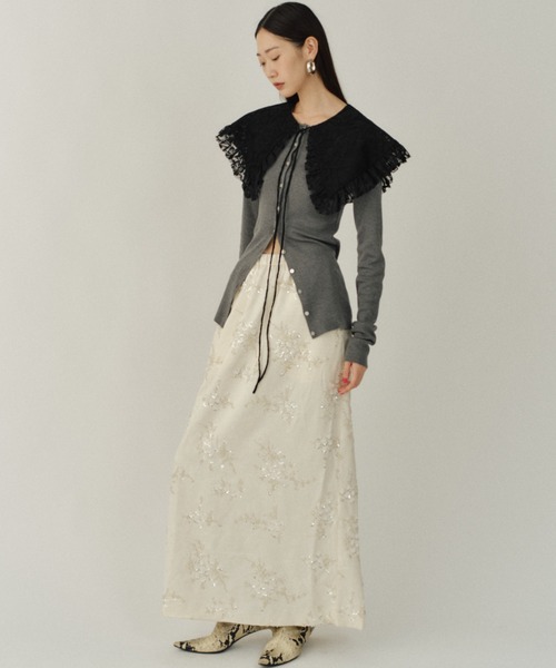 つけ襟 付け襟 Lace collar apron / レースカラーエプロン : ZOZOTOWN