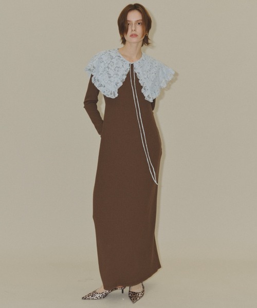 つけ襟 付け襟 Lace collar apron / マルチウェイレースカラーエプロン
