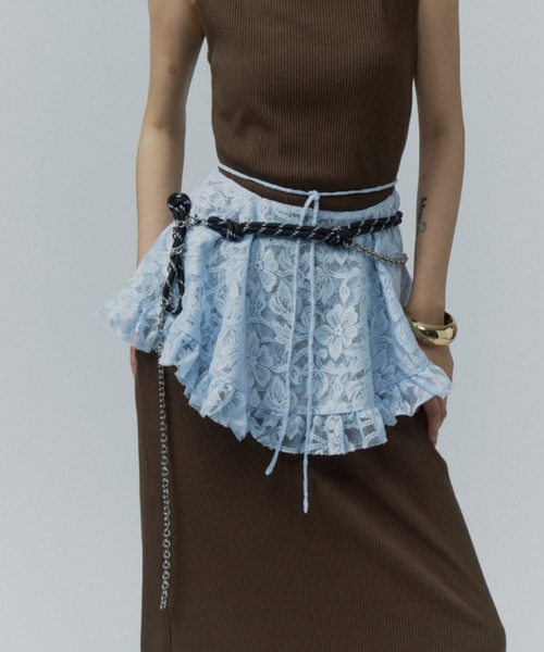 つけ襟 付け襟 Lace collar apron / マルチウェイレースカラーエプロン