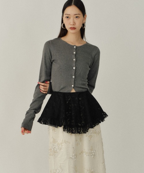 つけ襟 付け襟 Lace collar apron / マルチウェイレースカラーエプロン