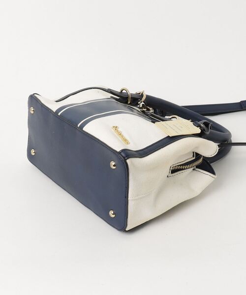 「& chouette」 2WAYバッグ - ネイビー レディース_画像3