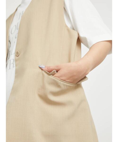 「sm2rhythm」 ベスト F ベージュ レディース_画像7