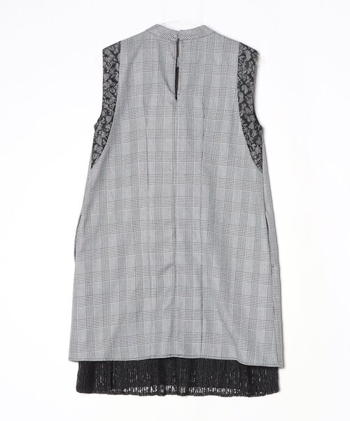 Her lip to チェック柄 半袖ワンピース M Her lip to チェック柄 半袖ワンピース M Her lip to チェック柄 半袖