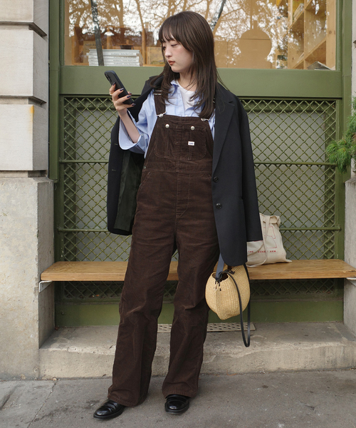 lee slobe 別注　オーバーオール Lee サロペット オーバーオール LEE /リー SLOBE別注 コーデュロイ