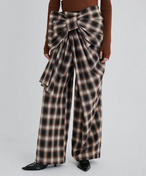 SORIN（ソリン） パンツ Ribbon Drape Pants/リボンドレープパンツ
