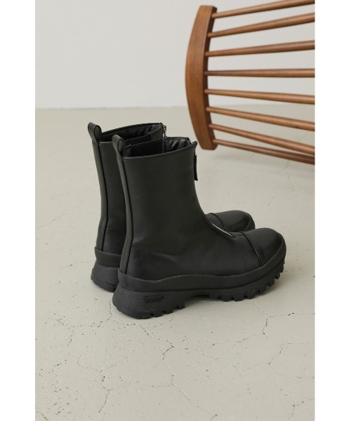 「crie conforto」 ショートブーツ MEDIUM ブラック レディース_画像8