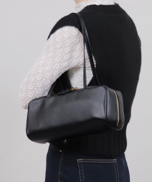 LA MARGE ボストンバッグ 「LA MARGE」「本革 / 500mlペットボトル収納