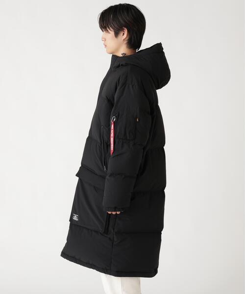 コート ジャケット Alpha Industries/アルファインダストリーズ/LONG PUFFER PARKA/ロング パファー パーカの画像