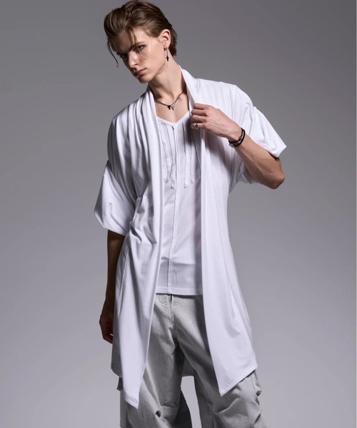 【美品】キリュウキリュウ　スタンドカラー　フリル　カーディガン　コート　ボタン 楽天市場】【kiryuyrik キリュウキリュウ】KU-HJ71-906 Epaulet