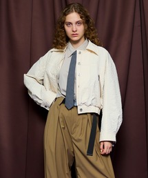 MAISON SPECIAL（メゾンスペシャル） ブルゾン アウター Layered Check