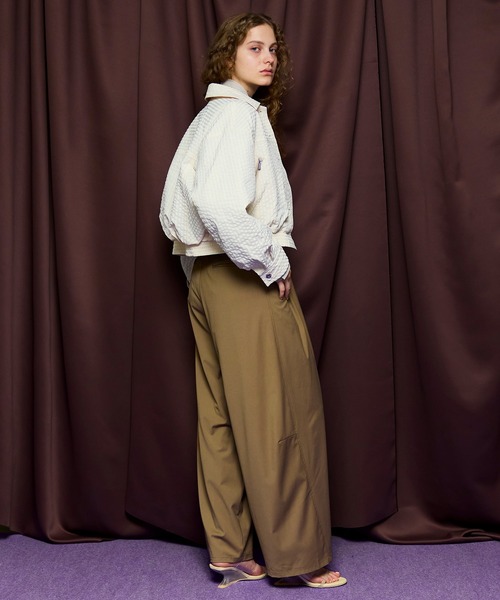 MAISON SPECIAL（メゾンスペシャル） ブルゾン アウター Layered Check