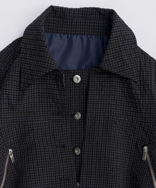 MAISON SPECIAL(メゾンスペシャル) ブルゾン アウター Layered Check MAISON SPECIAL(メゾンスペシャル) ブルゾン アウター Layered Check