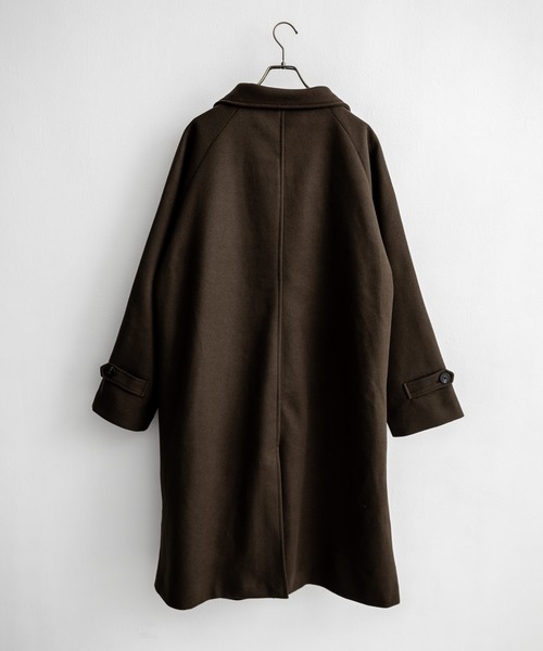 「Rocky Monroe」 チェスターコート L ブラック メンズ_画像3