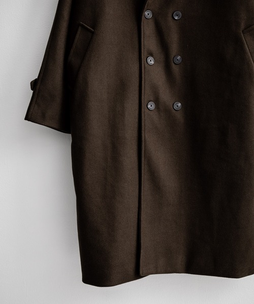 「Rocky Monroe」 チェスターコート L ブラック メンズ_画像5