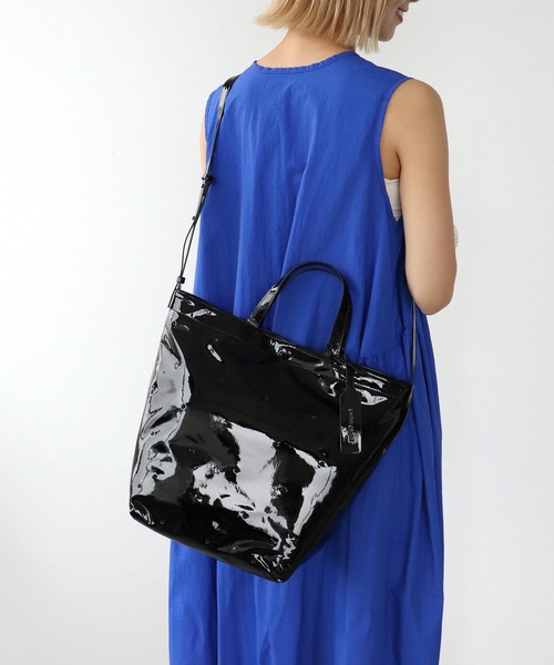 Three Four Time（スリーフォータイム） トートバッグ エナメルドット