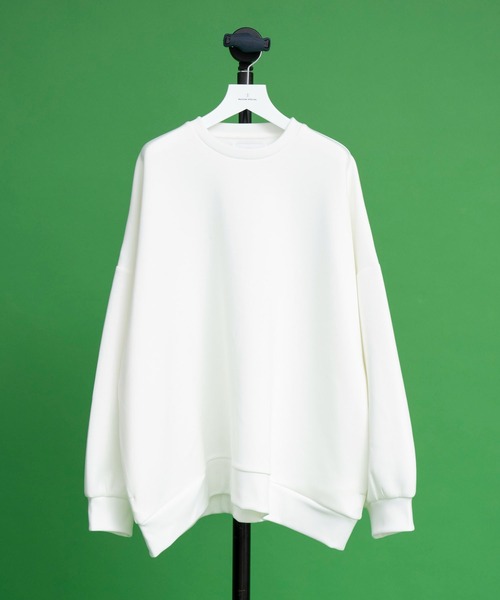 「MAISON SPECIAL」 スウェットカットソー 0 ブラック メンズ_画像7