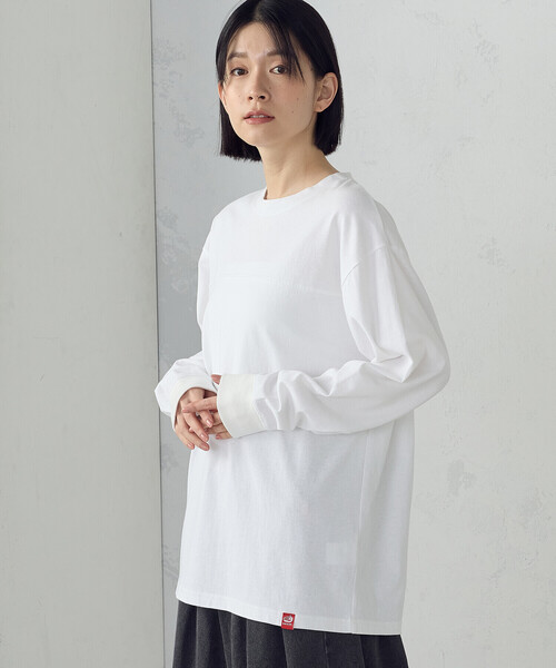 tシャツ ヨーク切替えロングTシャツ レディース : ZOZOTOWN Yahoo!店