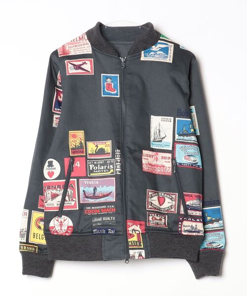 「BOHEMIANS」 ブルゾン M グレー メンズ_画像3