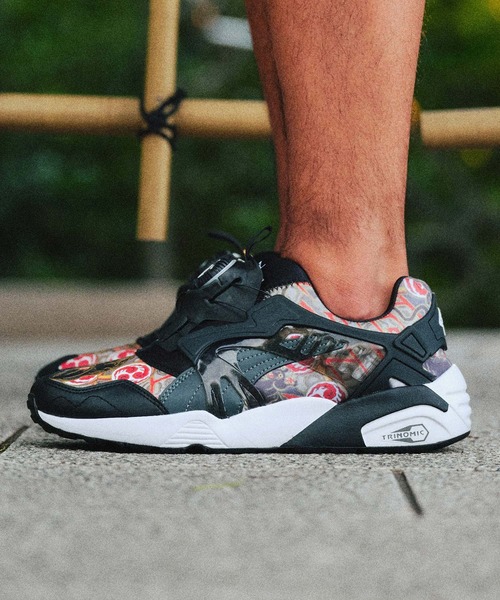 「PUMA」 ローカットスニーカー 25.5cm ブラック メンズ_画像3