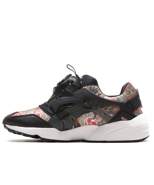 「PUMA」 ローカットスニーカー 25.5cm ブラック メンズ_画像9