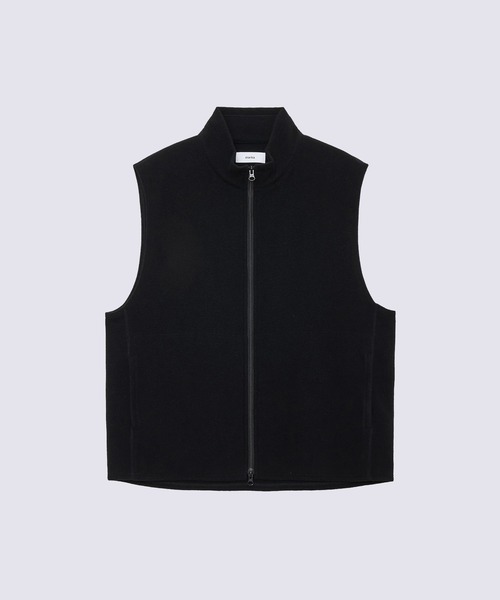 markaware（マーカウェア） ベスト ジレ SUPER 130s ウールナッピング