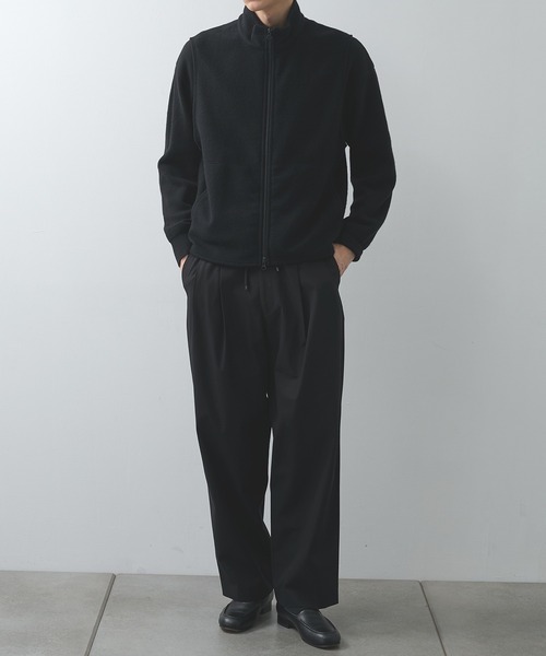 markaware（マーカウェア） ベスト ジレ SUPER 130s ウールナッピング