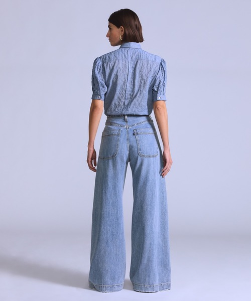 ワイドパンツ ジーンズ デニム デニムパンツ Levi's/リーバイス BLUETAB(TM) MAX LOOSE ジーンズ ミディアムインディゴの画像