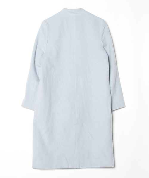 「CAST:」 ノーカラーコート S ブルー レディース_画像2