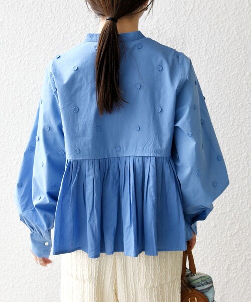 SHIPS any ブラウス シャツ 「WEB限定」SHIPS any:「洗濯機可能