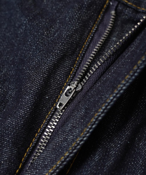 ワイドパンツ ジーンズ 13oz リベット使い リジッドデニム / Rivet