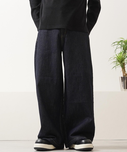 ジーンズ 13oz リベット使い リジッドデニム / Rivet-Detailed Rigid