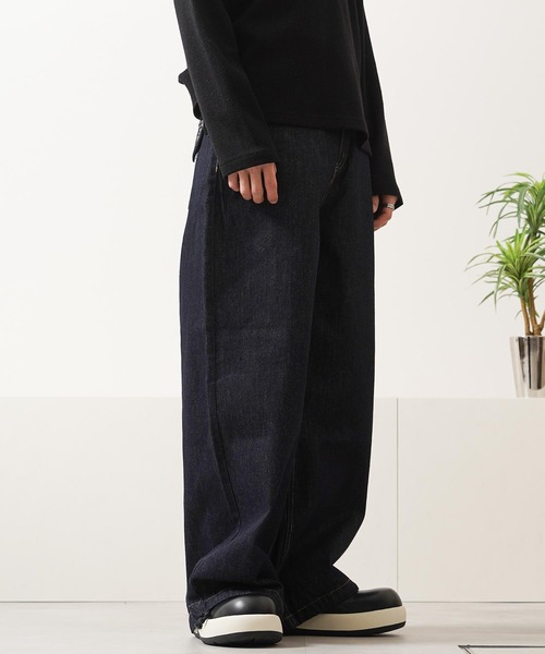 ジーンズ 13oz リベット使い リジッドデニム / Rivet-Detailed Rigid