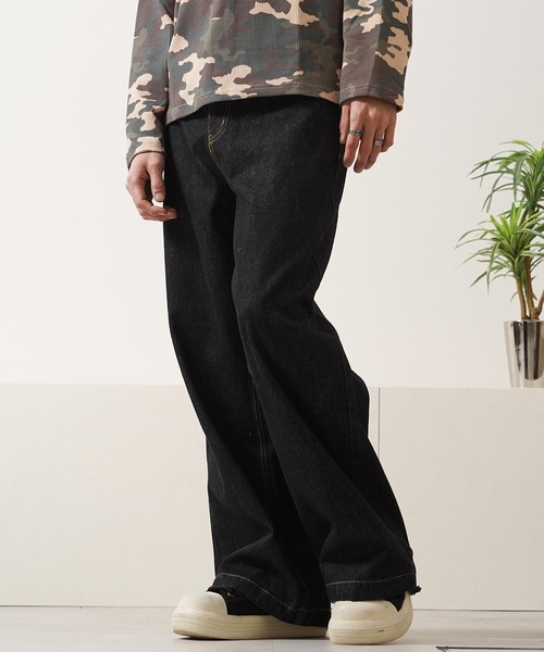 ジーンズ 13oz リベット使い リジッドデニム / Rivet-Detailed Rigid