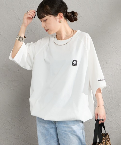 tシャツ 「WEB限定」「Columbia/コロンビア」 RAI RIVER ワンポイントロゴ ショートスリーブTシャツ レディース メンズの画像