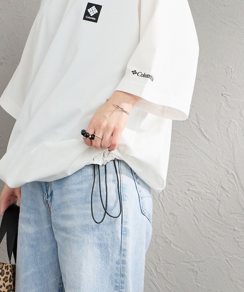 tシャツ 「WEB限定」「Columbia/コロンビア」 RAI RIVER ワンポイントロゴ ショートスリーブTシャツ レディース メンズの画像