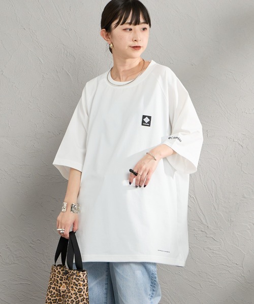 tシャツ 「WEB限定」「Columbia/コロンビア」 RAI RIVER ワンポイントロゴ ショートスリーブTシャツ レディース メンズの画像