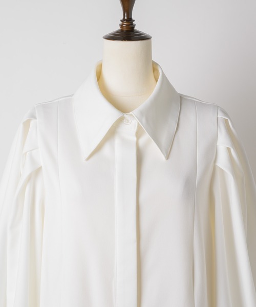 「LA BELLE ETUDE」 長袖シャツ FREE ブラック レディース_画像4