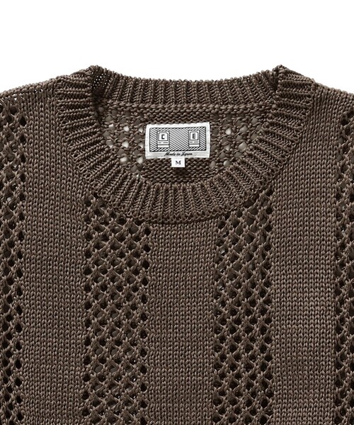 C.E（シーイー） セーター ニット C.E / COTTON WALE STRIPE KNIT 