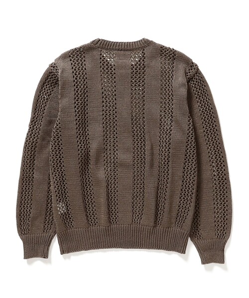 C.E（シーイー） セーター ニット C.E / COTTON WALE STRIPE KNIT 