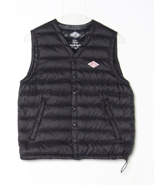 Danton（ダントン） ダウンベスト 36 ブラック レディース : ZOZOTOWN