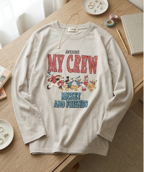 Disney（ディズニー） tシャツ 「DISNEY/ディズニー」ミッキーマウス