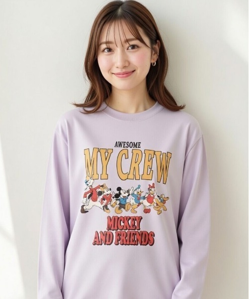 Disney（ディズニー） tシャツ 「DISNEY/ディズニー」ミッキーマウス
