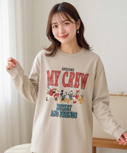 Disney（ディズニー） tシャツ 「DISNEY/ディズニー」ミッキーマウス
