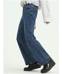 「WESTBOY」 ブーツカットデニムパンツ L グレー メンズの画像2