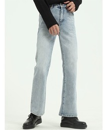 「WESTBOY」 ブーツカットデニムパンツ L グレー メンズの画像6