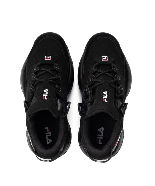 「FILA」 ローカットスニーカー 23.0cm ブラック レディース_画像2