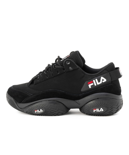 「FILA」 ローカットスニーカー 23.0cm ブラック レディース_画像4