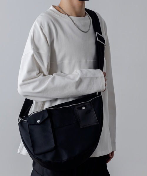 「INTER FACTORY」 ショルダーバッグ FREE ブラック メンズ_画像3